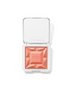 Open compact featuring a coral shade of ReDimension Hydra Powder Blush with geometric embossed design, highlighting clean beauty and skincare infused makeup qualities.