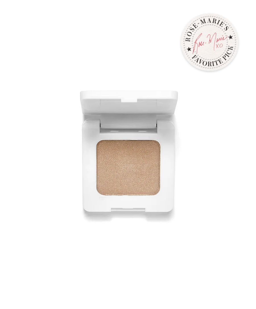 Back2Brow Powder in a light neutral shade with clean beauty ingredients, cruelty free makeup, and sustainable recyclable packaging for natural, subtle eyebrow enhancement.