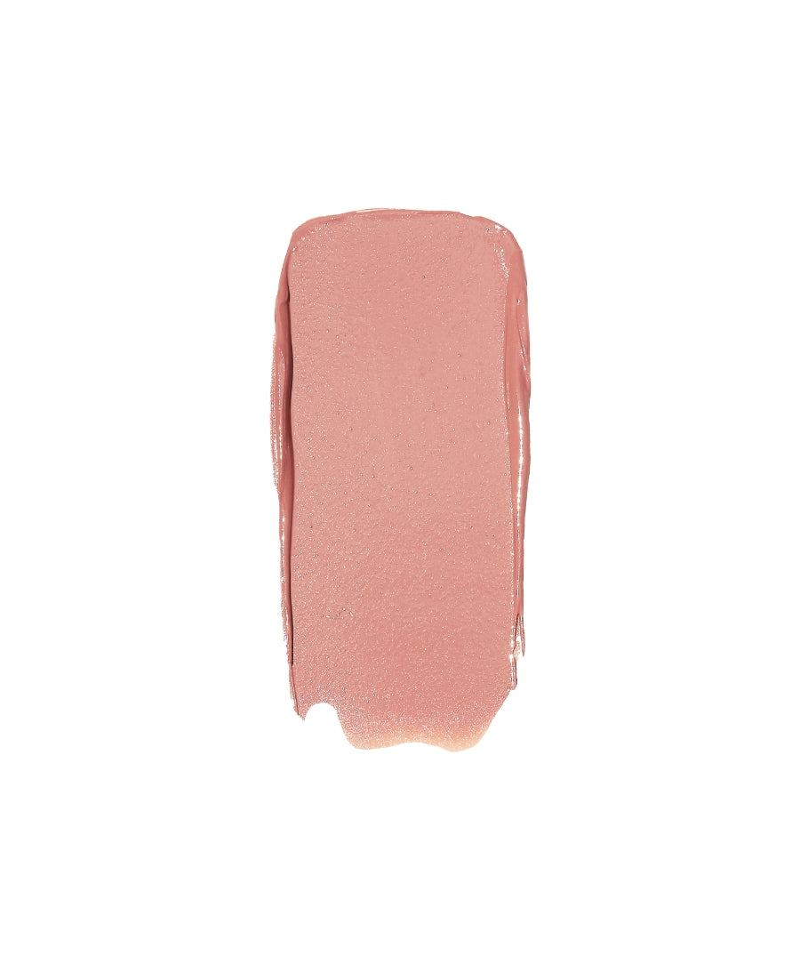 Creamy soft pink makeup swatch showcasing Lip2Cheek with a smooth, blendable texture ideal for natural, clean beauty looks.