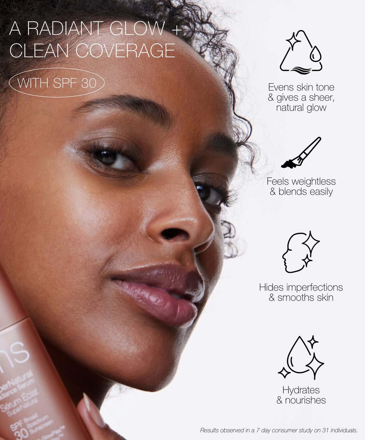 SuperNatural Radiance Tinted Serum with SPF 30